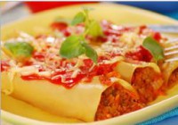 Canelones de carne