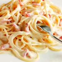 Espagueti carbonara. 